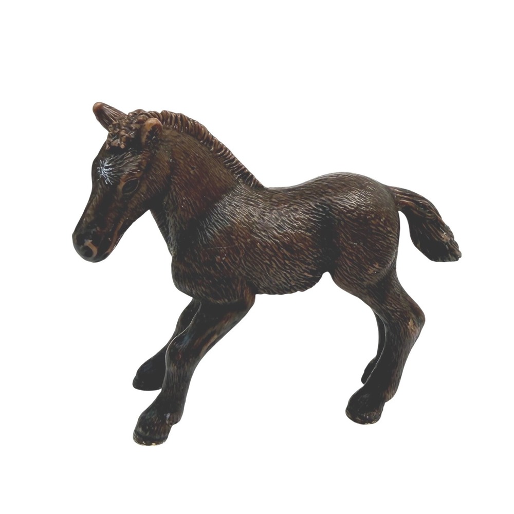 Schleich Horse Foal Figure Unisex OS Brown 2007 Realistic Animal Toy Collectible
